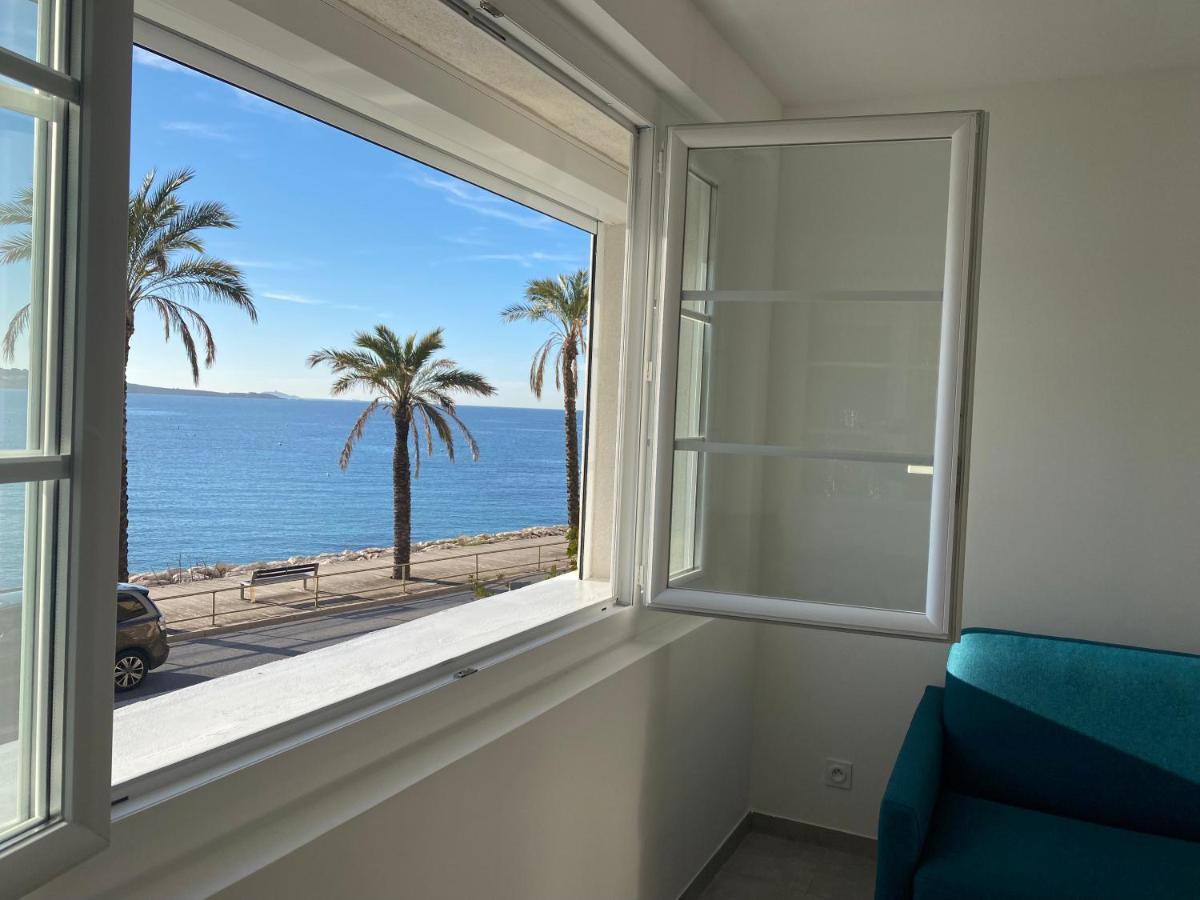Splendide Studio Miramar Vue Mer Avec Terrasse Bandol Exterior photo